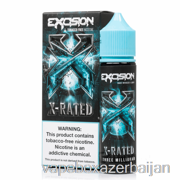 Vape Box Azerbaijan X-Rated - Excision - Alt Zero - 60mL 0mg